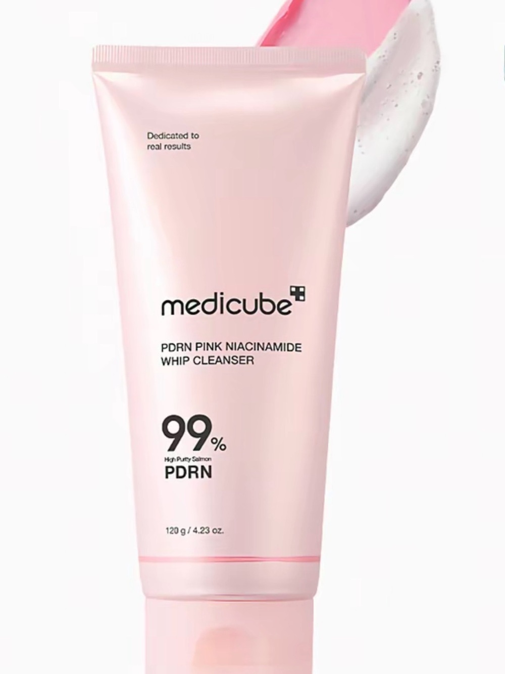 Medicube PDRN Pink Niacinamide Whip Cleanser
